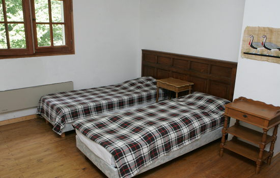 chambre &agrave; 2 lits